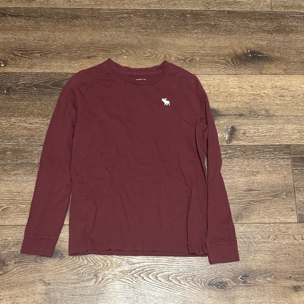 Abercrombie kids burgundy long sleeve 13/14